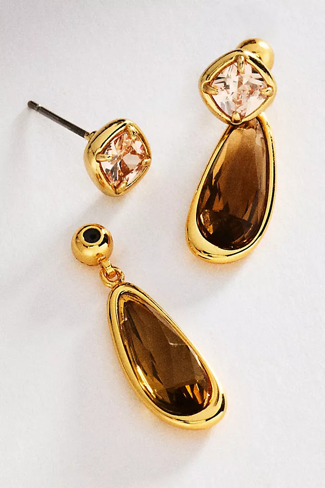 Semi-Precious Stone Drop Earrings | Anthropologie (US)