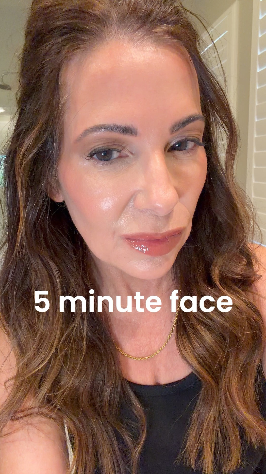 Quick 5 minute face for the win!

#LTKOver40 #LTKdayinmylife #LTKBeauty