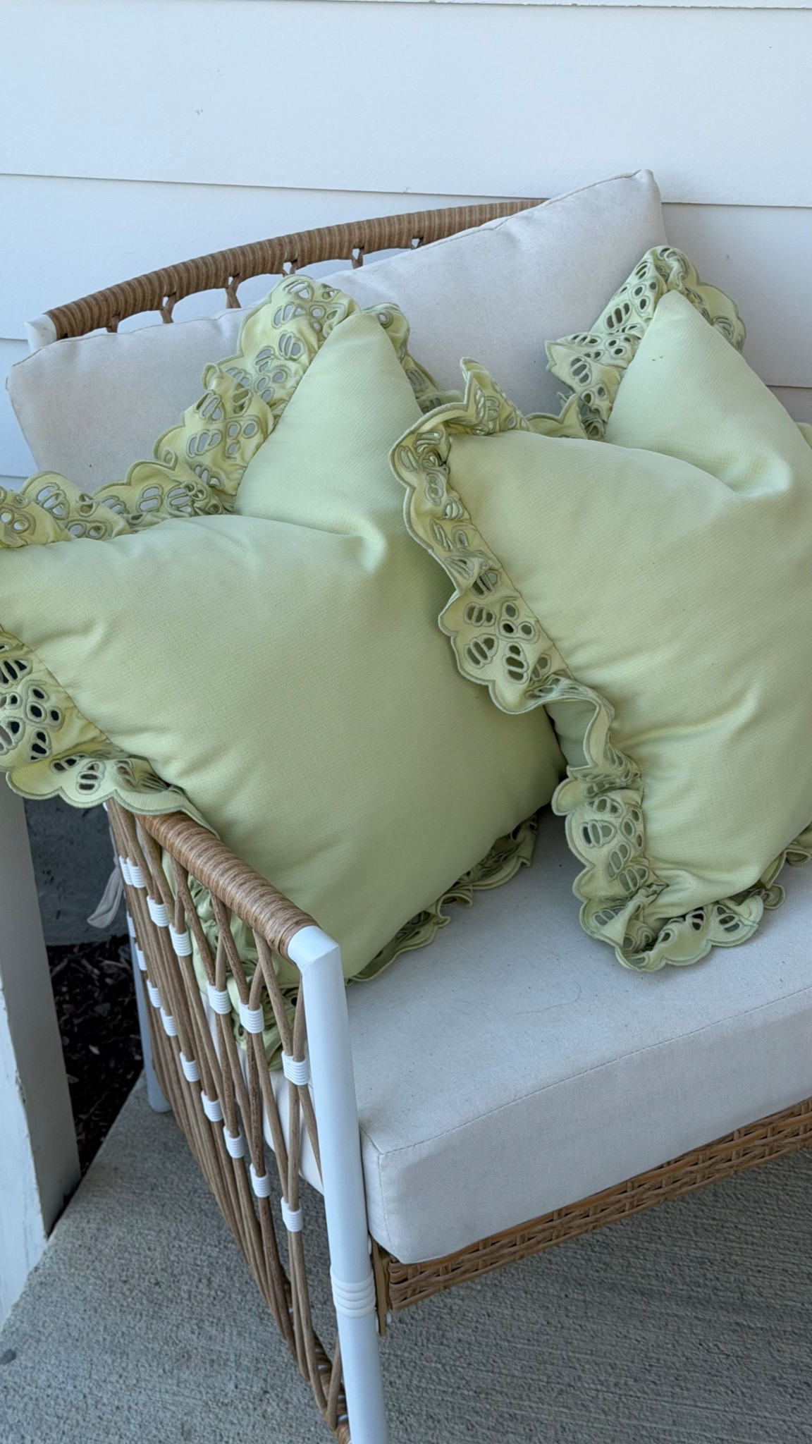Been loving my time outside on our patio with this beautiful weather so I decided to get some new cutie pillows to add to the collection!! 

#LTKHome #LTKgrwm #LTKdayinmylife
