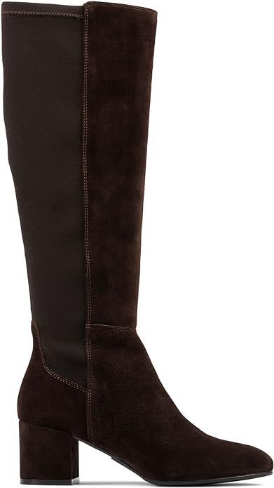 Clarks Sheer Hi Suede Boots In Dark Brown | Amazon (UK)