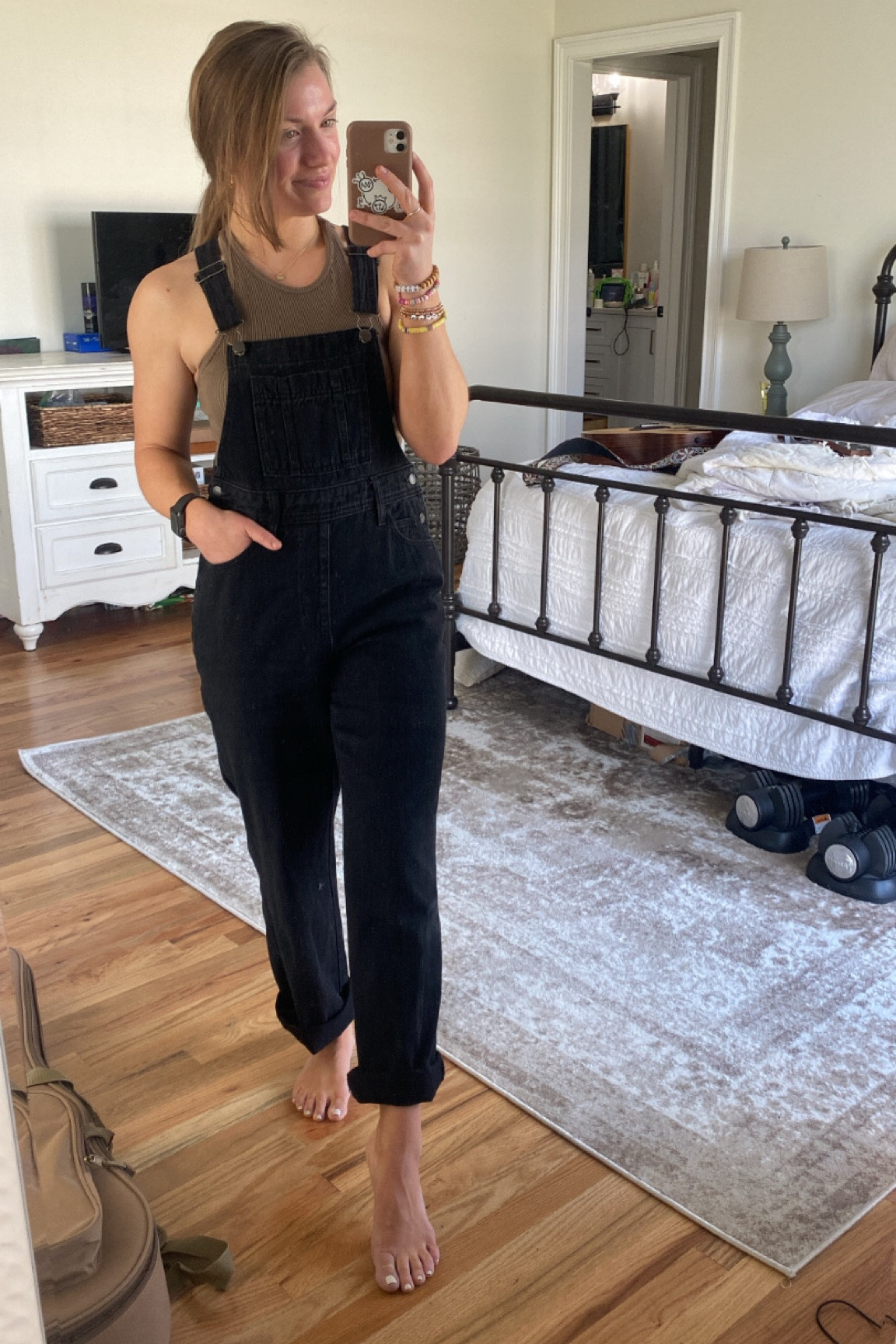 Best target overalls ever! They don't have black anymore but they have the same style in white!🤍

#LTKunder50 #LTKFind #LTKstyletip