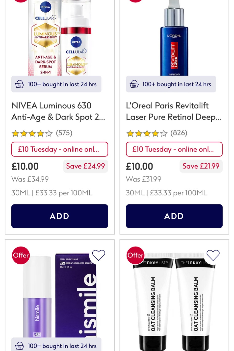 £10 Tuesday!! 

#LTKbeauty