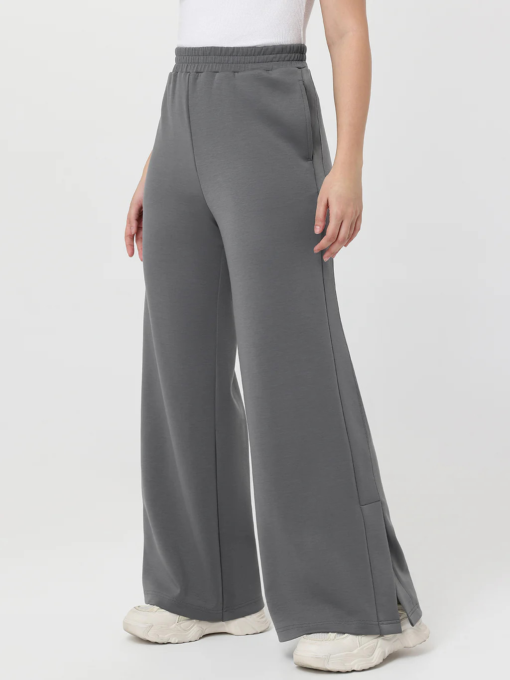 89th & Madison High-Rise Wide Leg Track Pants | 89th + Madison