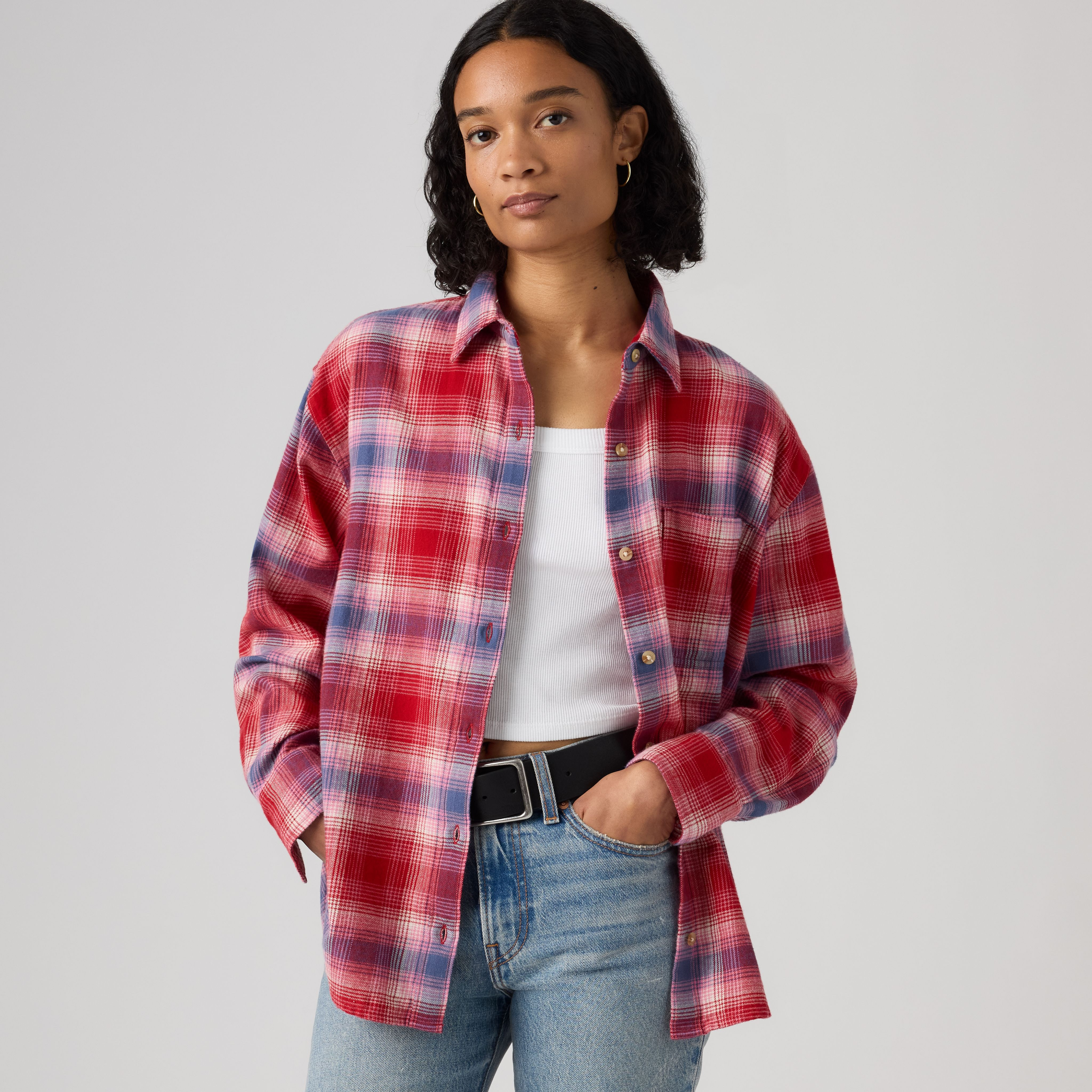 Levi's Nash Flannel Shirt - Women's S | Levi's US