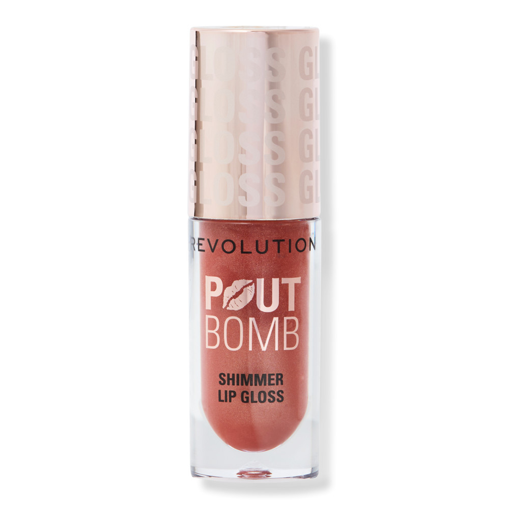 Revolution Beauty Pout Bomb Shimmer Gloss - Nude Glow | Ulta