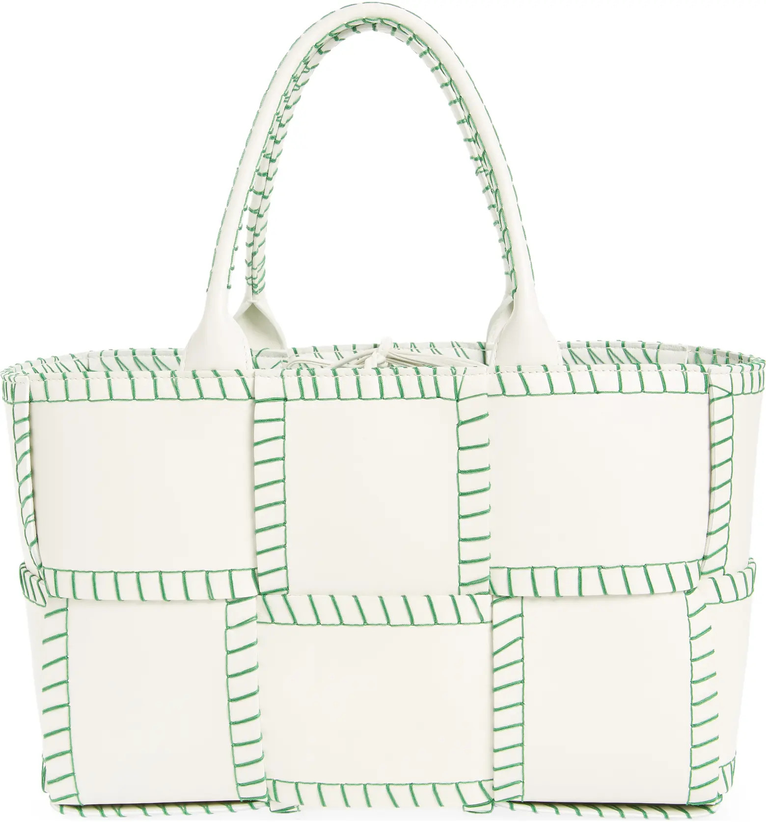 Bottega Veneta Small Intrecciato Topstitch Leather Tote | Nordstrom | Nordstrom