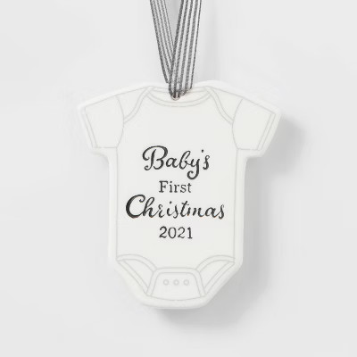 Baby's First Christmas 2021 Christmas Tree Ornament - Wondershop™ | Target