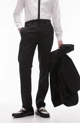 Skinny Fit Textured Dress Pants | Nordstrom