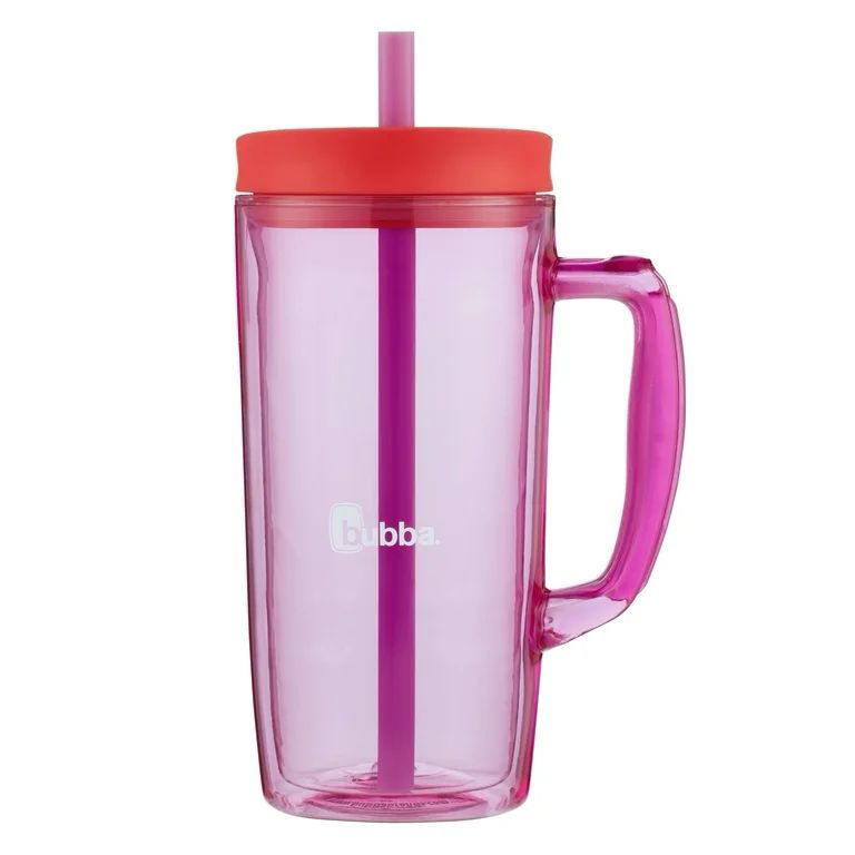 bubba Envy Acrylic Tumbler Mug with Handle Electric Berry and Mango, 32 fl oz. | Walmart (US)