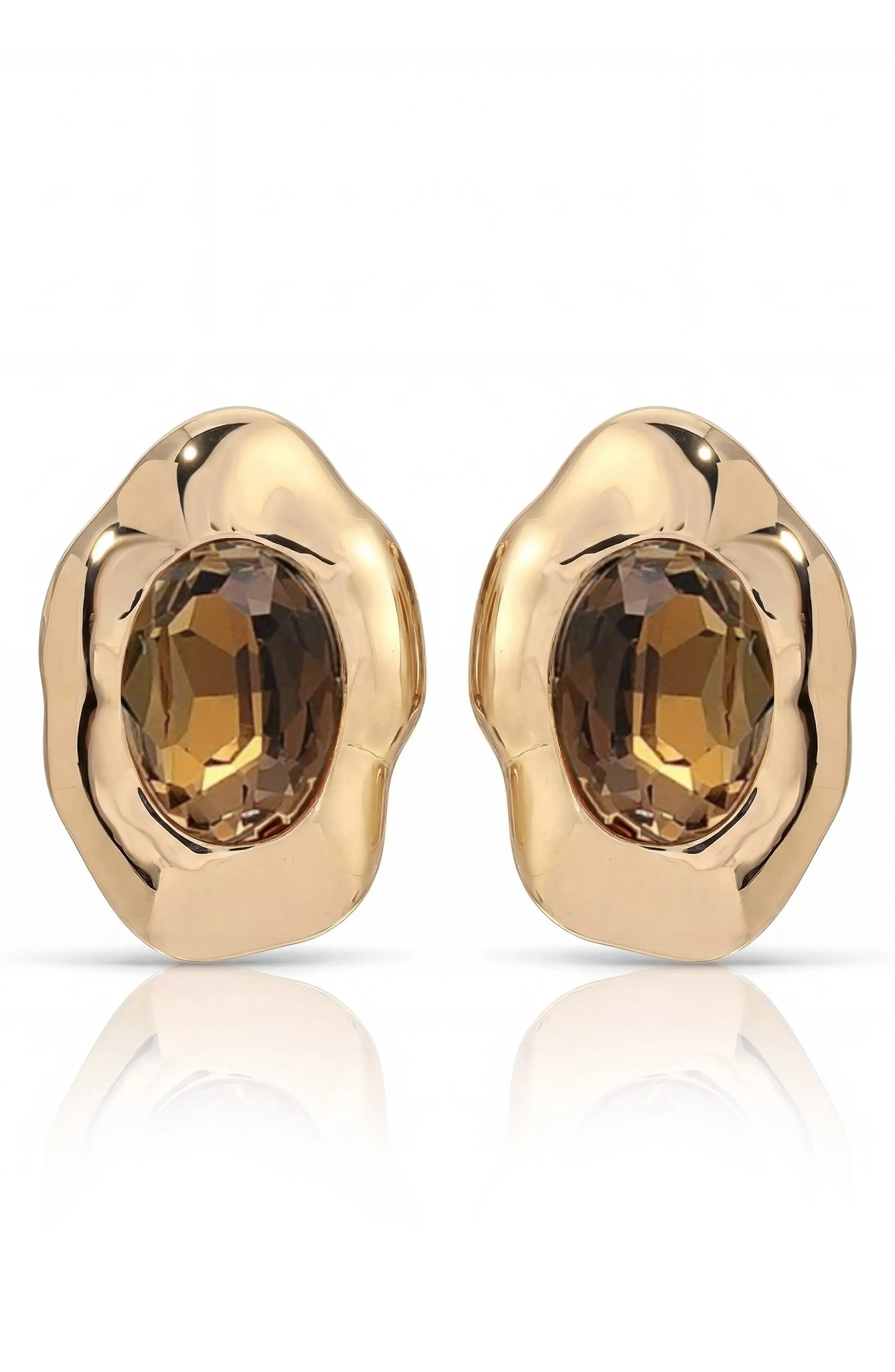 Ettika Molten Glow Crystal Stud Earrings (Women) | Nordstrom | Nordstrom