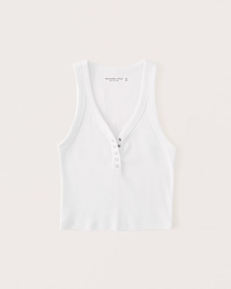 Essential Henley Tank | Abercrombie & Fitch (US)