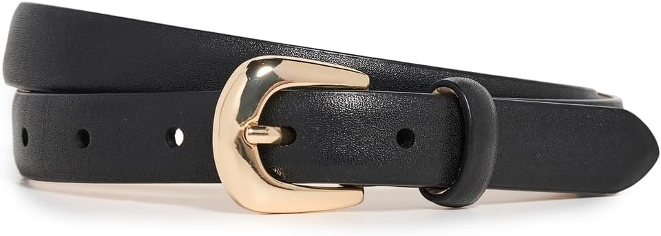 B-Low the Belt Women's Kennedy Mini Belt, Camel/Gold, M | Amazon (US)