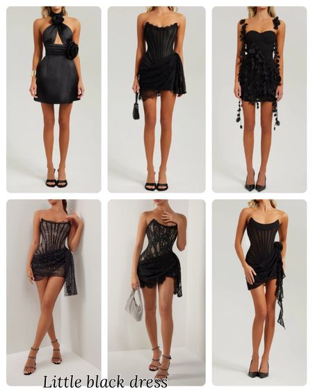 Black mini dresses 🖤🖤🖤

#LTKstyletip #LTKitbag #LTKGala