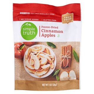 Simple Truth Freeze-Dried Apples Cinnamon -- 1 oz | Vitacost.com