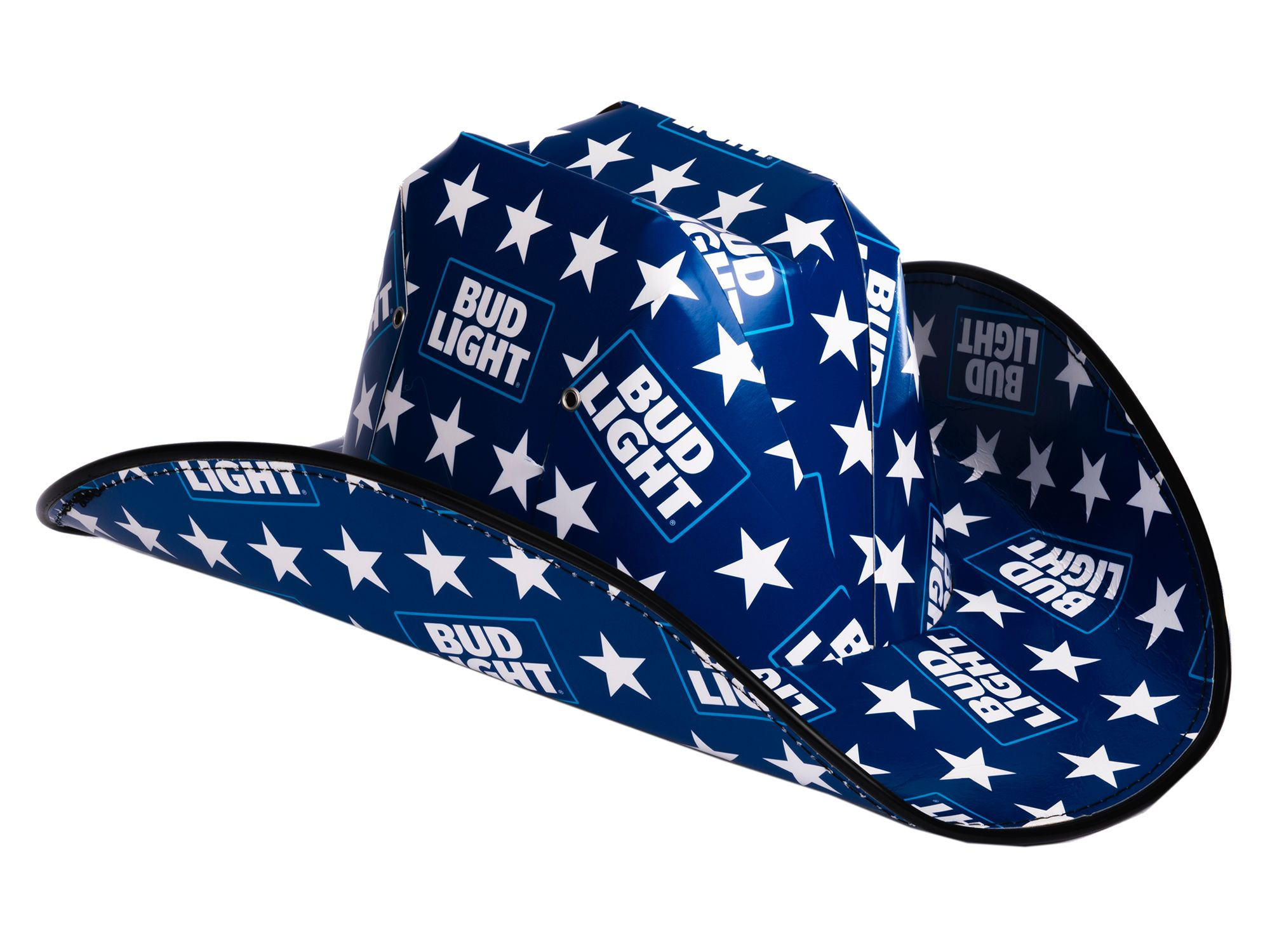 Bud Light Stacked Star Cardboard Cowboy Party Hat - Walmart.com | Walmart (US)