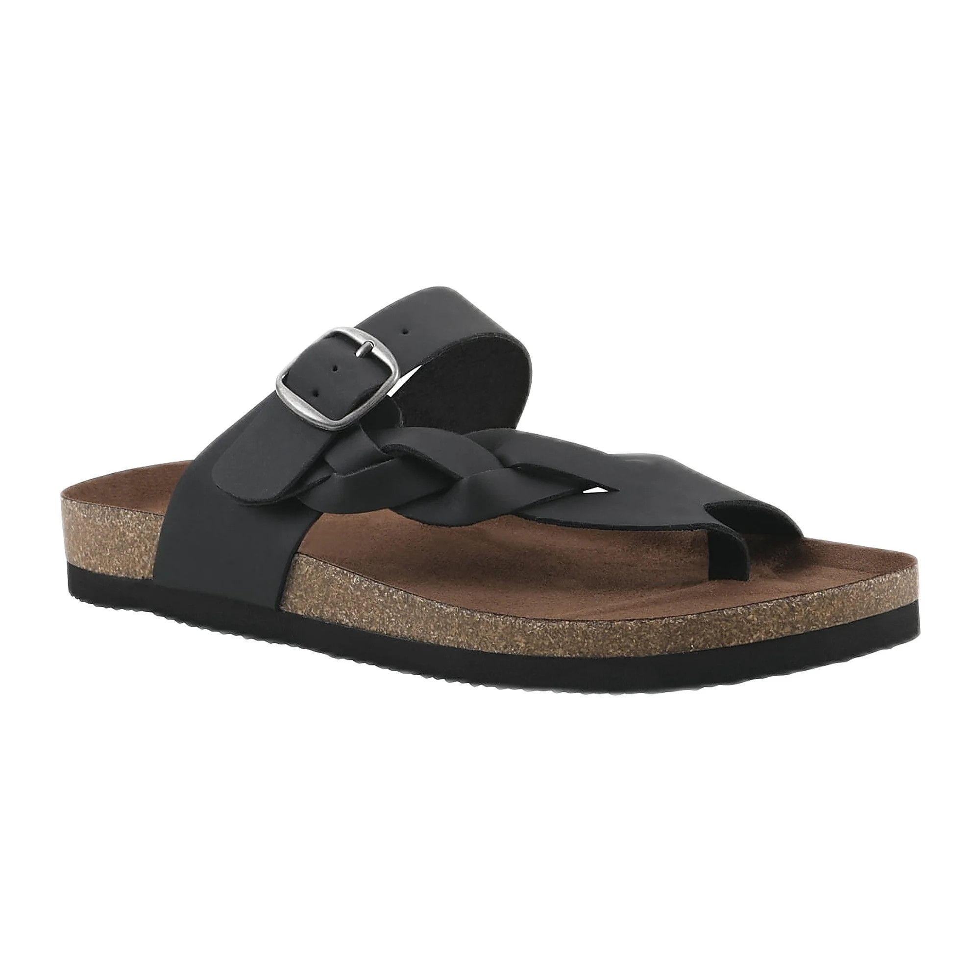 Mountain Sole Women's Braided Footbed Comfort Sandal | Walmart (US)