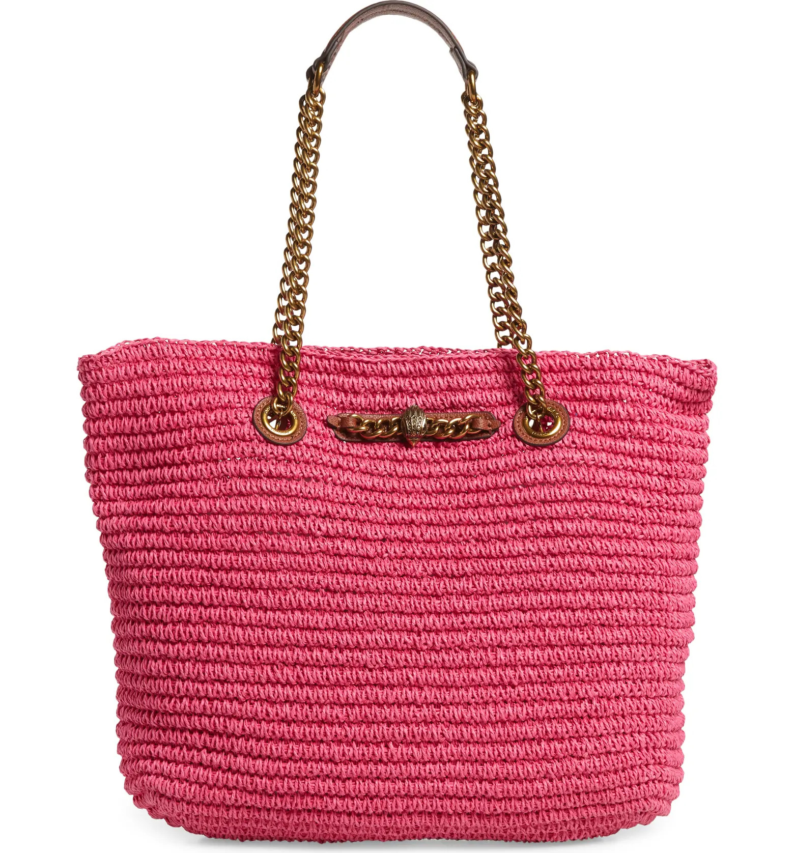 KURT GEIGER LONDON Chelsea Raffia Tote | Nordstromrack | Nordstrom Rack