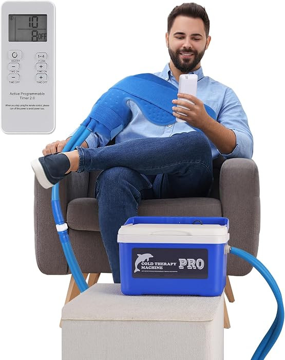 Cold Therapy Machine System with Programmable Timer Remote Control,Shoulder Ice Machine for Surge... | Amazon (US)