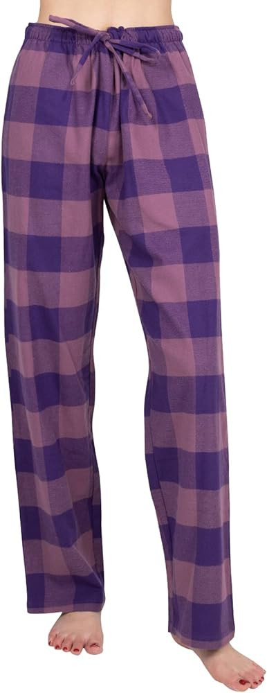 JTPW Women's 100% Cotton Super Soft Flannel Pajama/Lounge Bottoms With Pockets | Amazon (FR)
