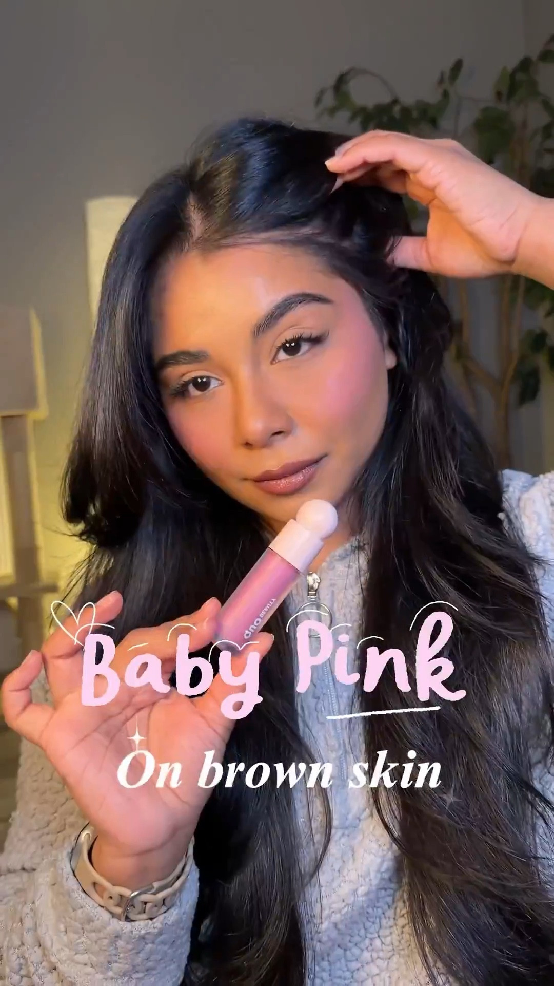 Baby pink undereye on brown skin looks so pretty! @Quo Beauty 
 #blush #babypink #oliveskin #kimk #makeup 

Brown skin, olive skin, baby pink blush, pink undereye

#LTKwinter #LTKbeauty #LTKcanada