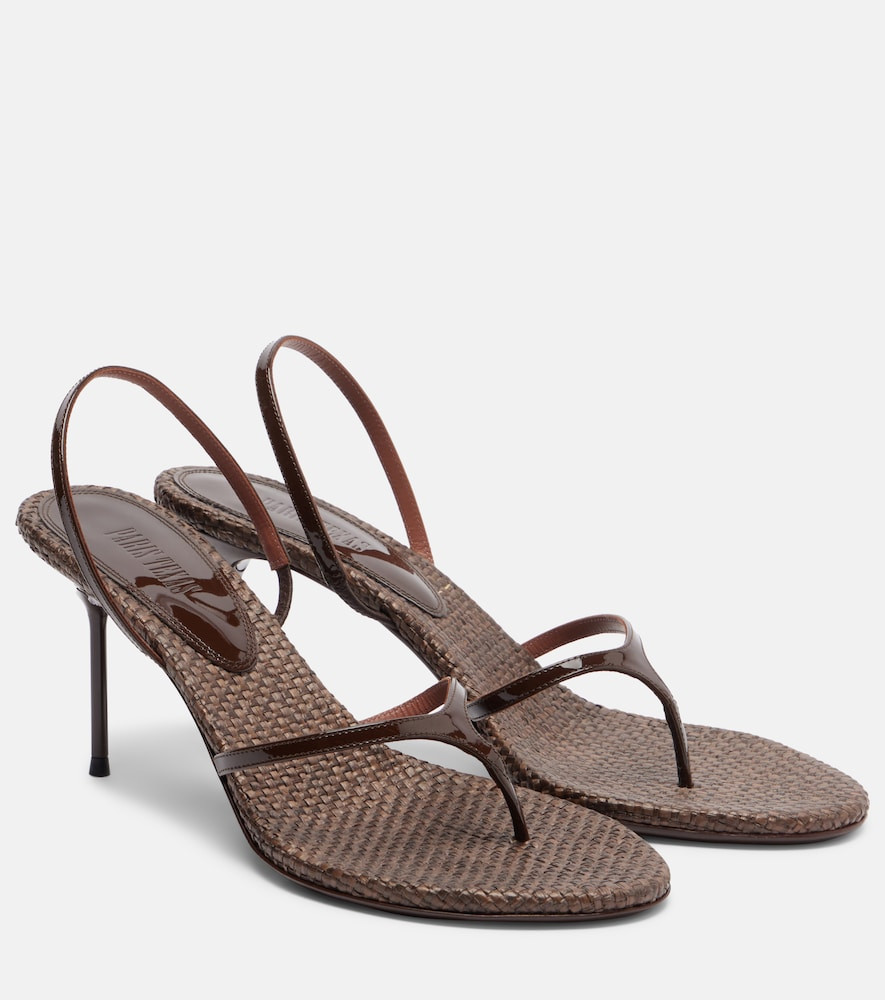 Paris Texas Lidia patent leather thong sandals | Mytheresa (US/CA)