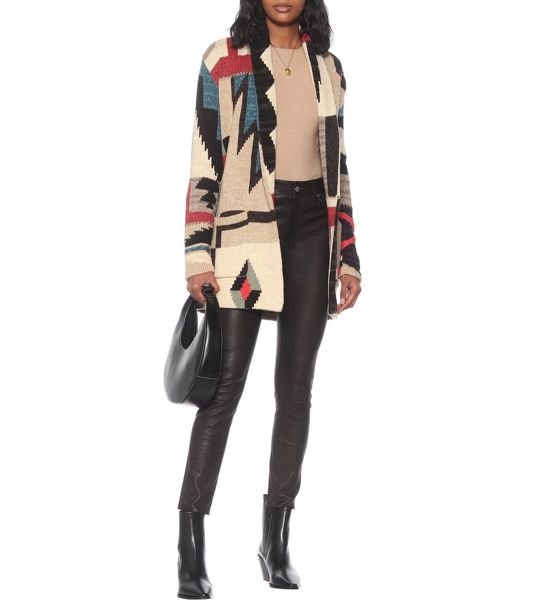 High-rise skinny leather pants | Mytheresa (US/CA)