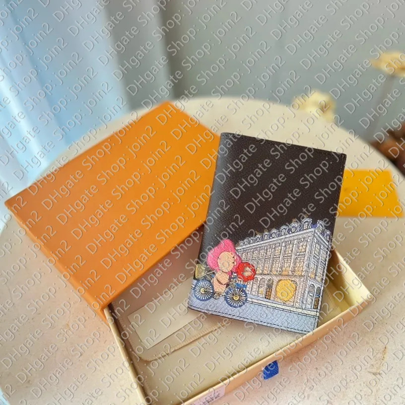 M81635 PASSPORT COVER Card Holder Mini Wallet Designer Wallet Pocket Organizer Pochette | DHGate