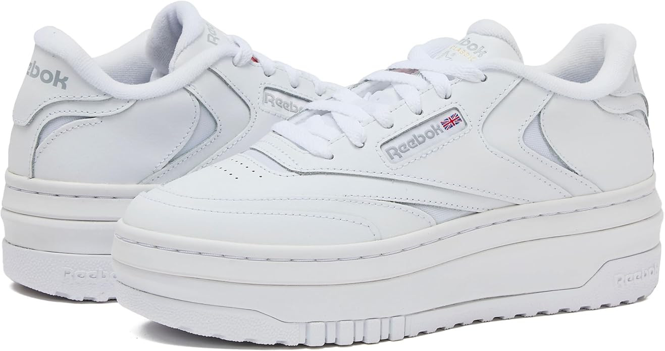 Reebok Women's Club C Extra Platform Sneakers | Amazon (US)
