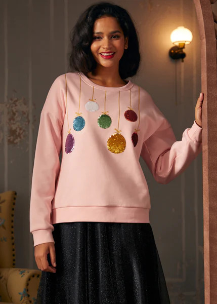 Festive Folly Ball Sweatshirt | ModCloth