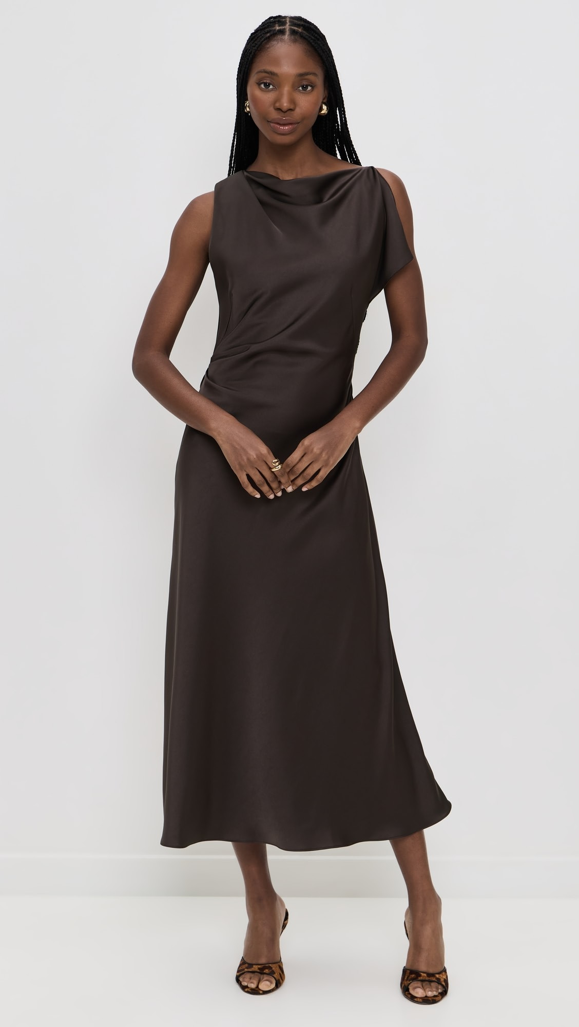 Asymmetrical Draped Dress | Shopbop