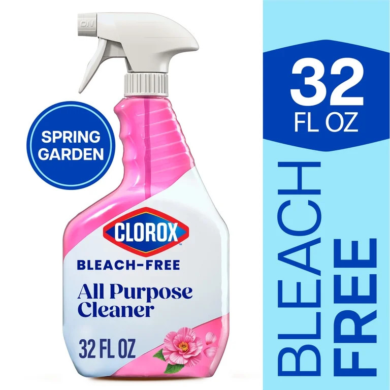 Clorox All Purpose Cleaner, Bleach Free, Spring Garden, 32 fl oz | Walmart (US)