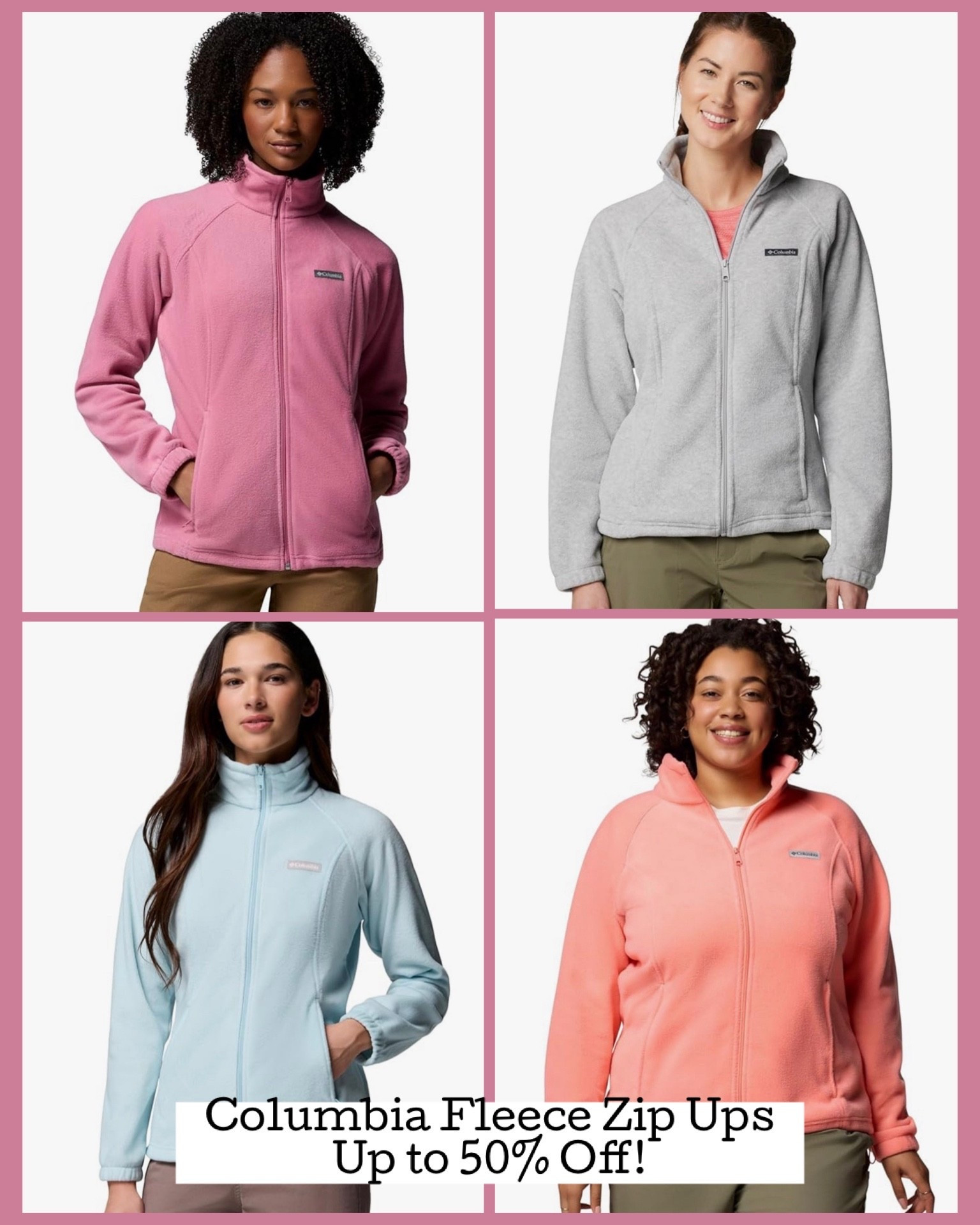 Columbia Fleece Zip Ups are a personal favorite that come in handy for year round wear, and the Women’s Columbia Benton Fleece Zips Ups are as much as 50% Off today at Amazon! The sale even includes many of the hardest to find colors, which hasn’t happened in over a year! So many gorgeous colors to choose from in this wardrobe staple. 

#LTKSeasonal #LTKSaleAlert #LTKActive