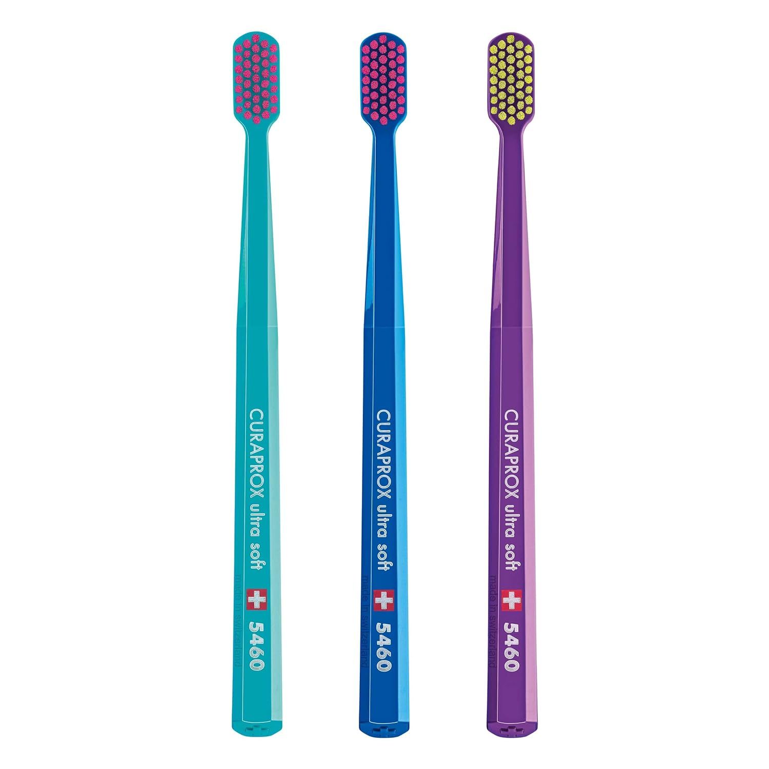 Amazon.com: Curaprox CS 5460 Ultra-Soft Toothbrush (3 Pack) : Health & Household | Amazon (US)
