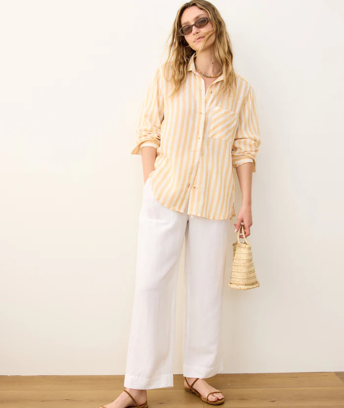 Jane Relaxed Linen Shirt | Marine Layer