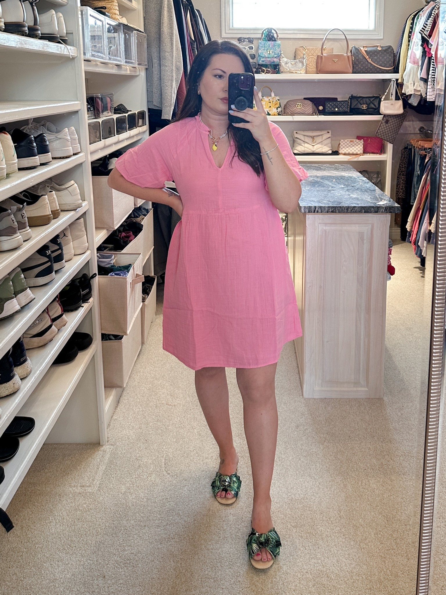 Cute every day dress. It’s really light weight and comes in other colors! I’m wearing a medium 

#LTKMidsize #LTKStyleTip #LTKFindsUnder50