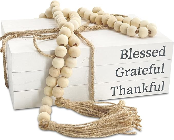 Decorative Books for Home Decor,Faux Books for Decoration,Rustic Farmhouse Decor,Farmhouse Shelf ... | Amazon (US)