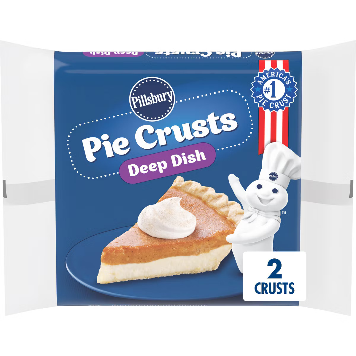 Pillsbury Deep Dish Frozen Pie Crusts - 9in/2ct | Target