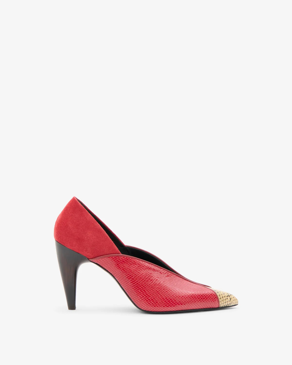 Escarpins Luza - Femme - Rouge Scarlet / Sahara - Taille37 - Isabel Marant | Isabel Marant