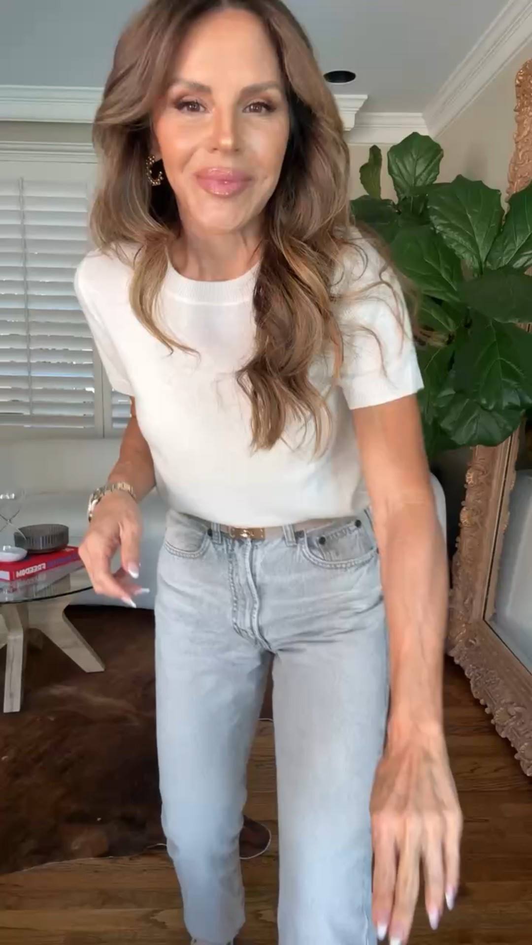 Transitional Fall outfit🖤 These Walmart shoes are really the star of the show though! 

#LTKStyleTip #LTKautumn #LTKOver40