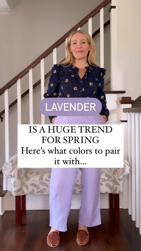 Lavender (and its close friend Lilac) are trending for Spring. here are the best colors to pair it with for your everyday casual outfits.

See the full post and top 9 picks on CLAIRELATELY.com 👉🏼

#LTKSeasonal #LTKstyletip #LTKVideo
