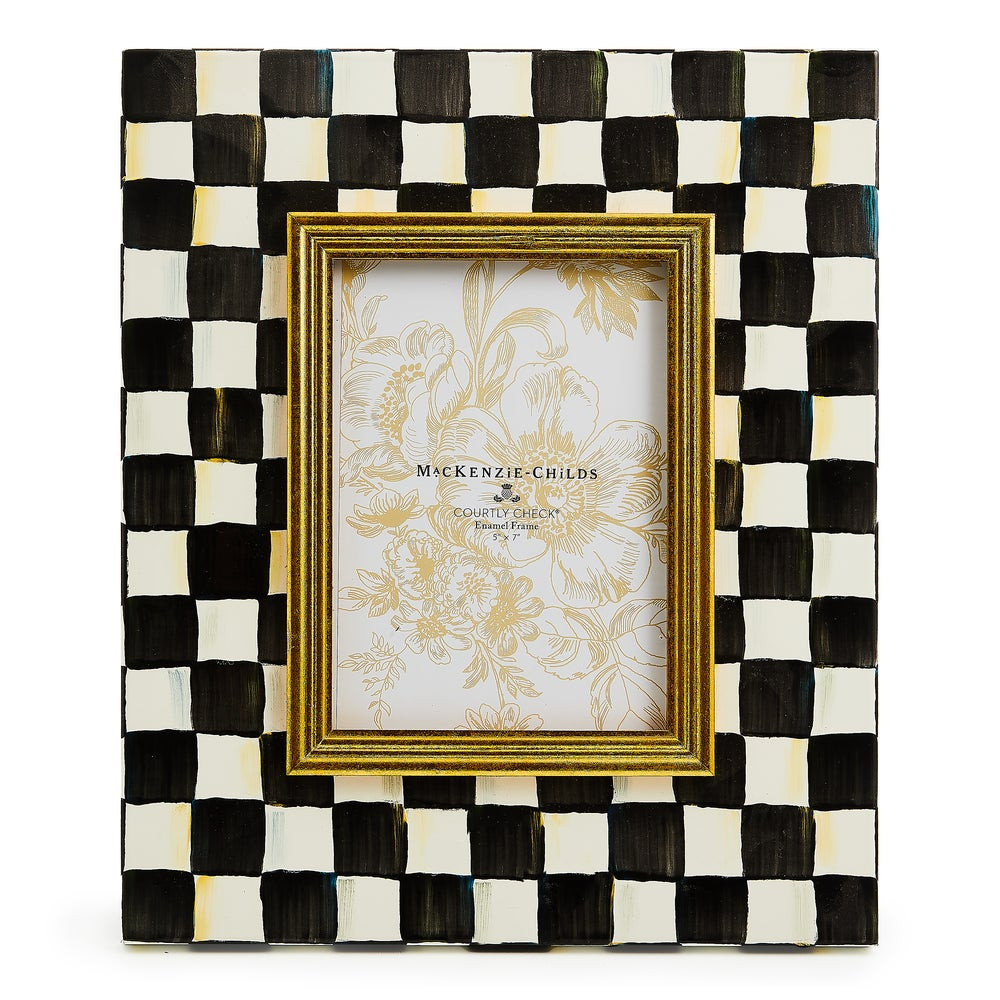 Courtly Check 5" x 7" Frame | MacKenzie-Childs