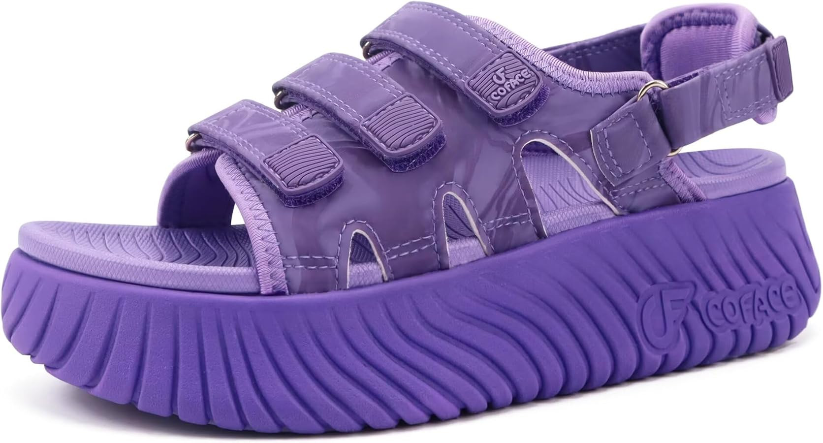 COFACE Womens Orthopedic Walking Sandals Comfortable Plantar Fasciitis Arch Support Sport Recover... | Amazon (US)