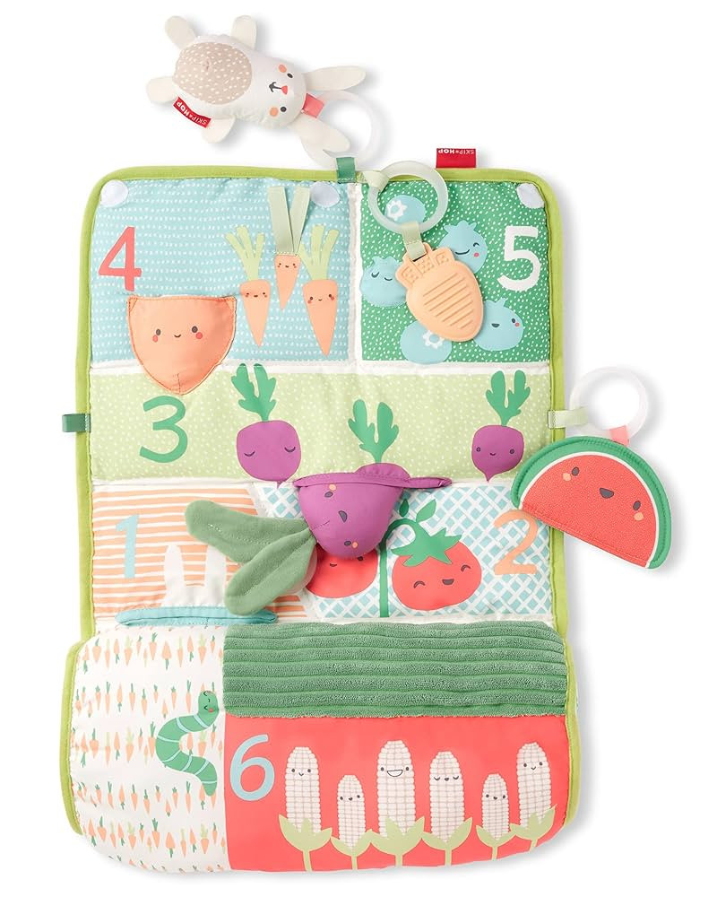 Amazon.com : Skip Hop Baby Tummy Time Playmat, Farmstand : Baby | Amazon (US)