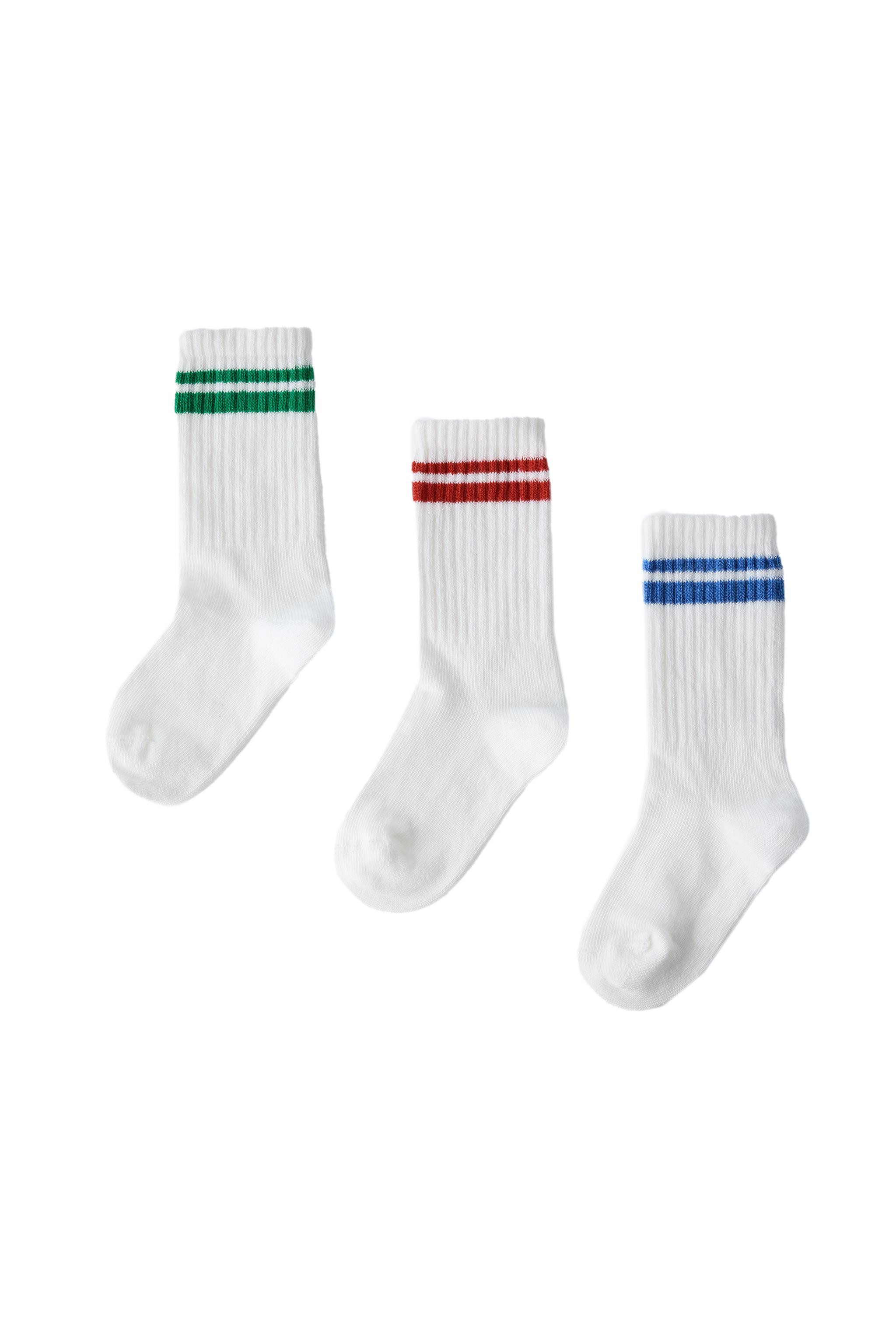 3-PACK OF MID-CALF SPORTS SOCKS | Zara UK