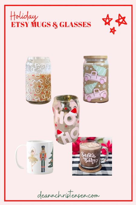 Holiday Cups, festive coffee mugs, coffee mugs, coffee cups, coffee, holiday coffee, Etsy finds

#LTKHoliday #LTKhome #LTKSeasonal