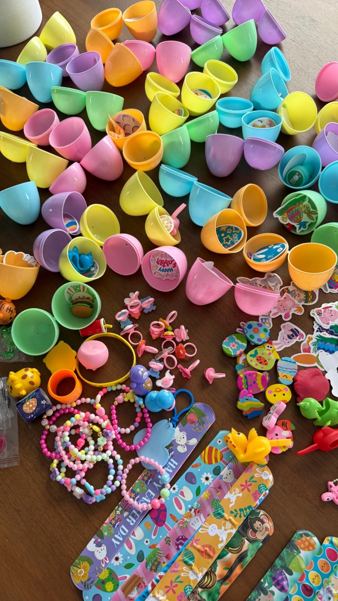 The perfect non-candy egg filler set with 300+ pieces! Stickers, arm bands, bracelets, rings, dinos 8 more! 🐣💍🦕 Also got jumbo eggs to fit more inside each egg & it worked out perfectly! 🐰🌸🧸🪺  #LTKEaster #LTKHappyEaster #LTKEggHunt #LTKEasterEggHunt #LTKkids

#LTKKids #LTKmomlife #LTKBaby