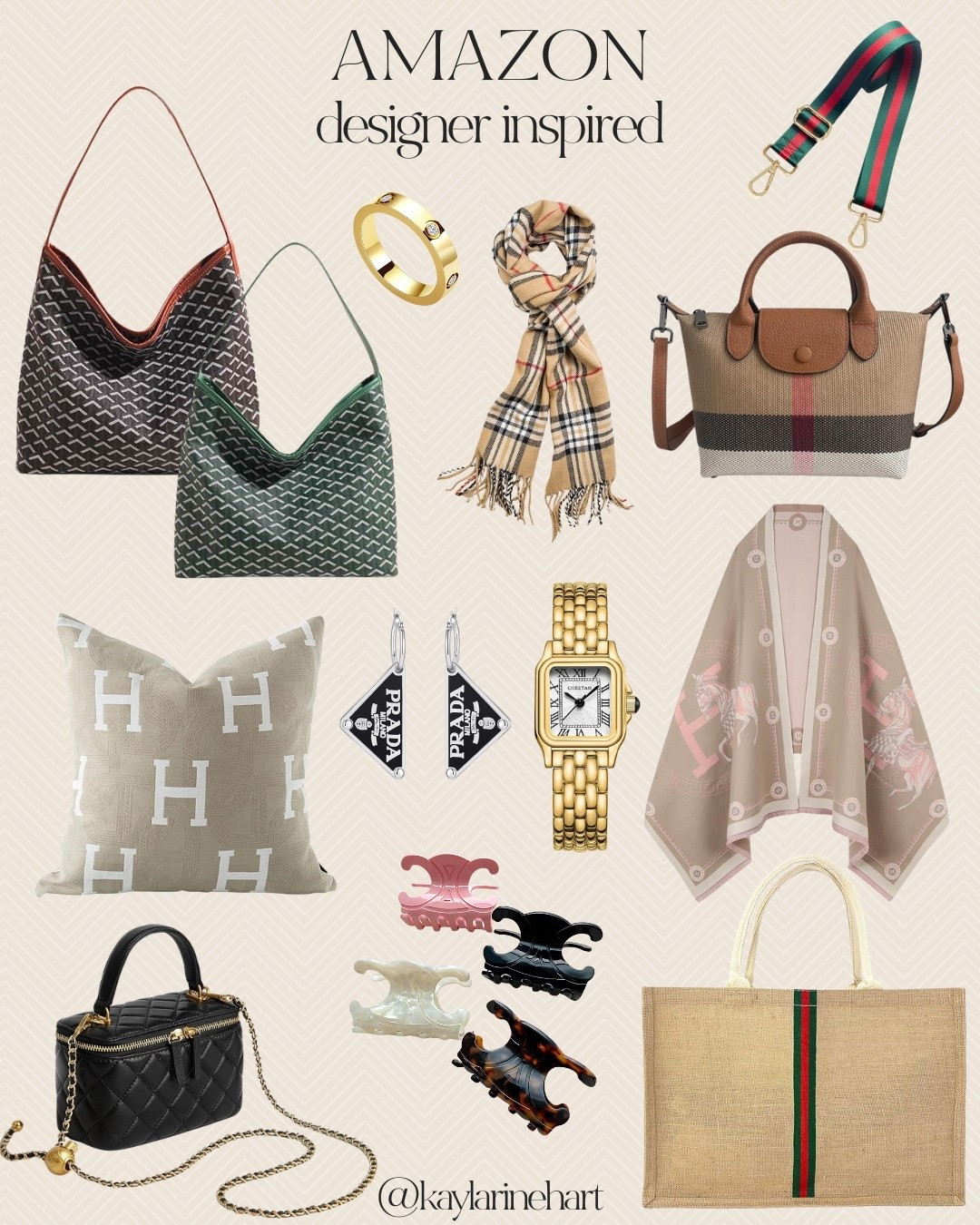 Designer-looking pieces without the designer price. These @Amazon finds are so good — chic, elevated, and easy to wear.

#amazon #designerdupes #designerinspired 

#LTKFindsUnder50 #LTKGiftGuide #LTKHome