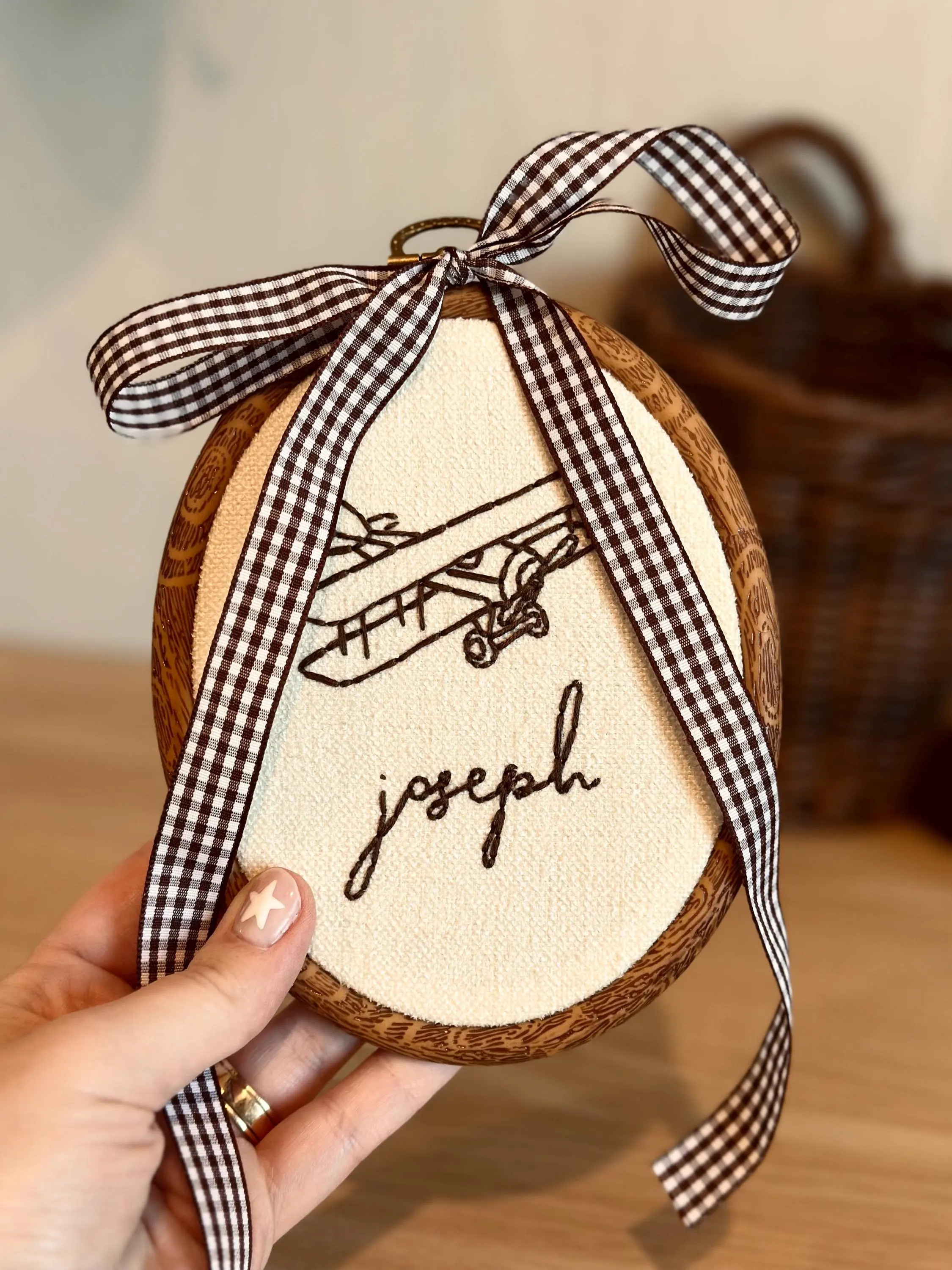 Custom Name Embroidery Hoop, Vintage Airplane, Nursery Decor, Nursey Wall Decor, Custom Baby Name Announcement, Vintage Baby Decor, Airplane | Etsy (Global)