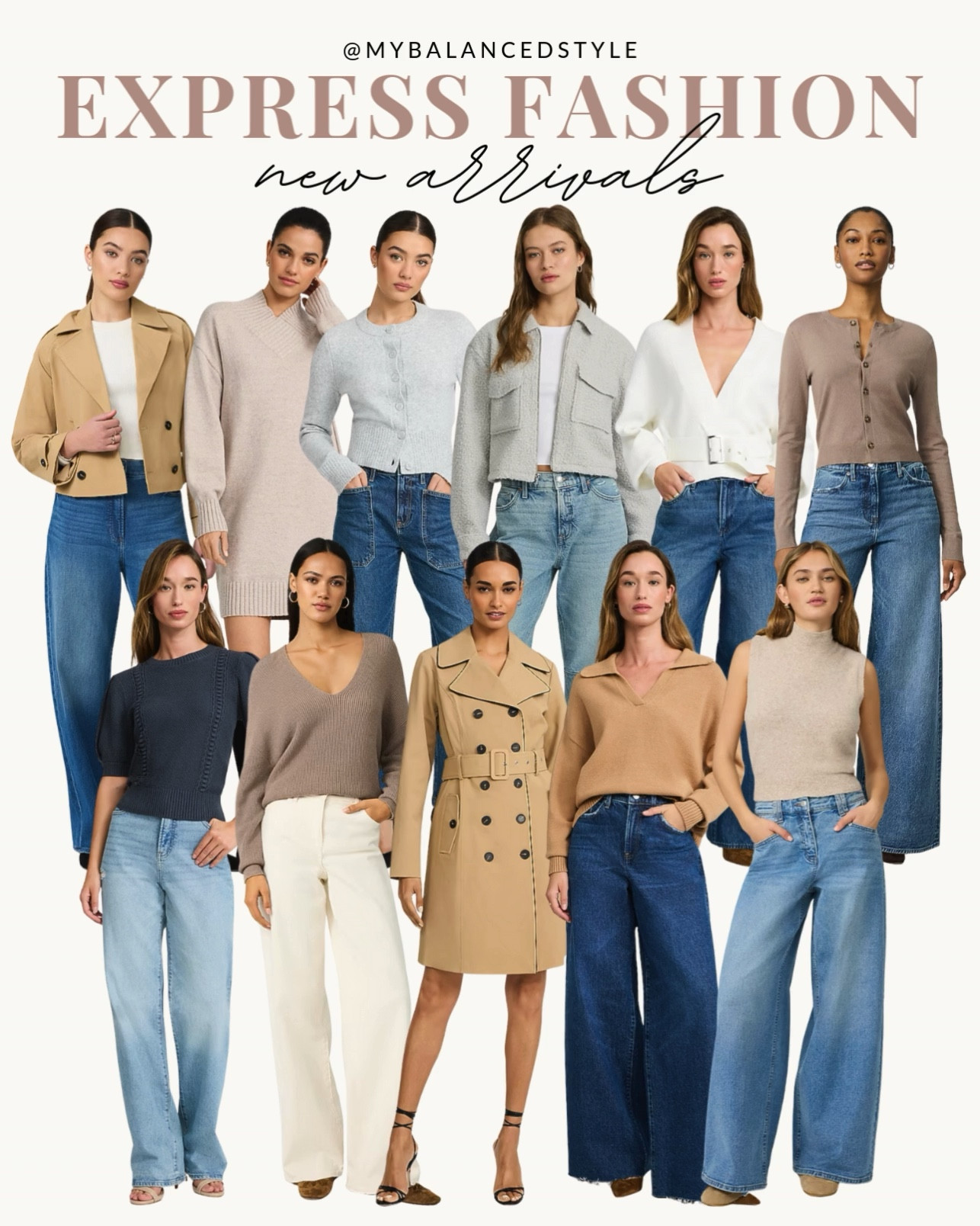 Express new arrivals

winter fashion essentials
cold weather style trends
cozy knitwear and layers
chic outerwear looks
neutral winter outfits
elevated casual winter style
classic boots and coats
everyday cold weather outfits
timeless winter wardrobe
layered seasonal fashion looks

#LTKSeasonal #LTKSaleAlert