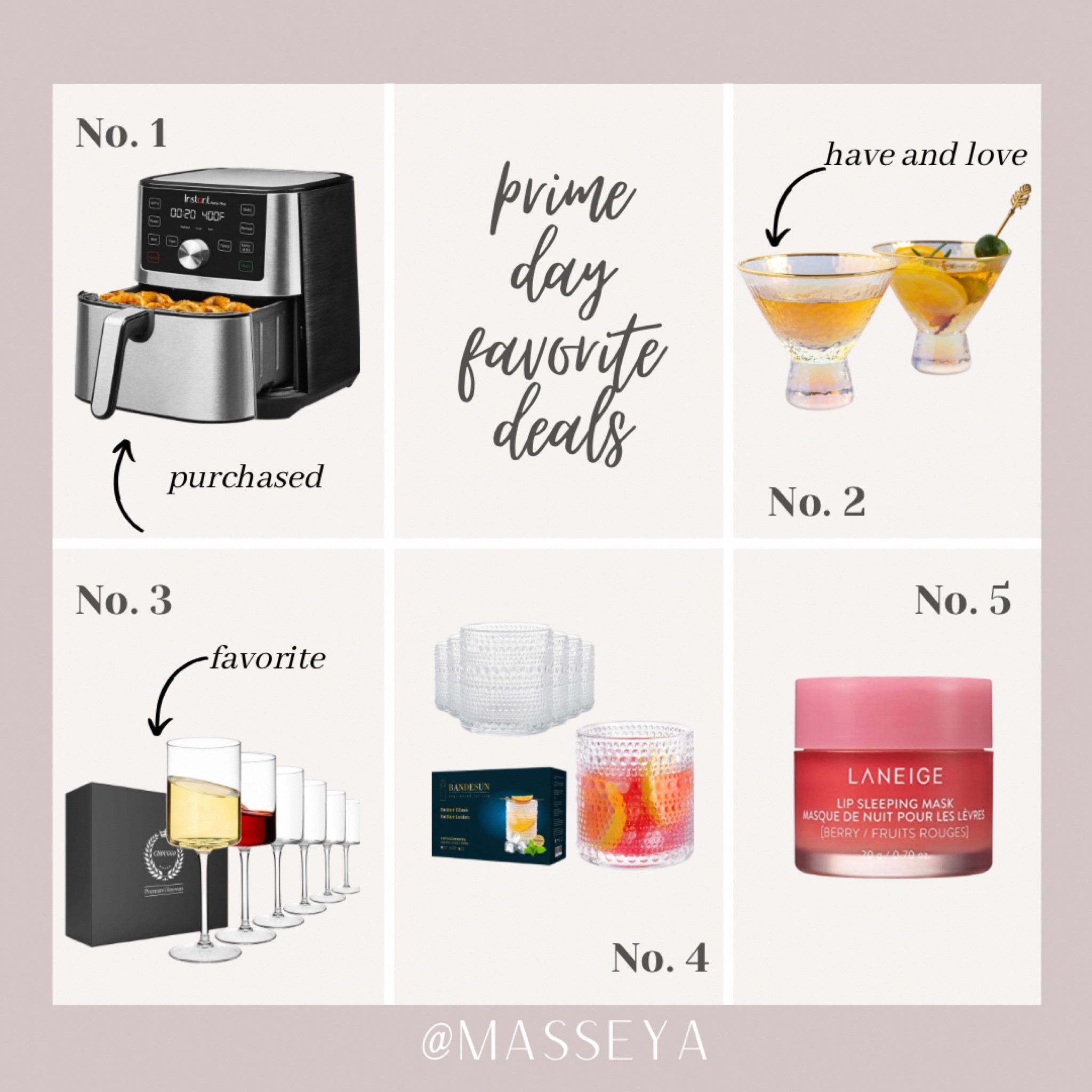 Prime Day favorites. I picked up the air fryer and a few other items. 

#LTKhome #LTKunder100 #LTKbeauty